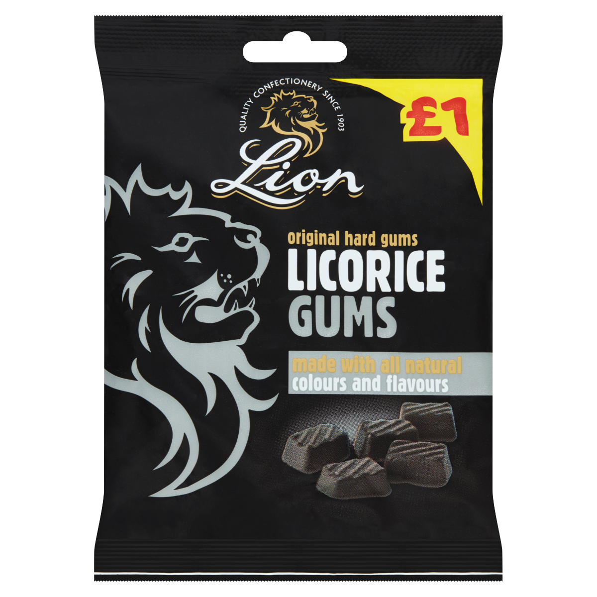 Lions Licorice Gums 130g