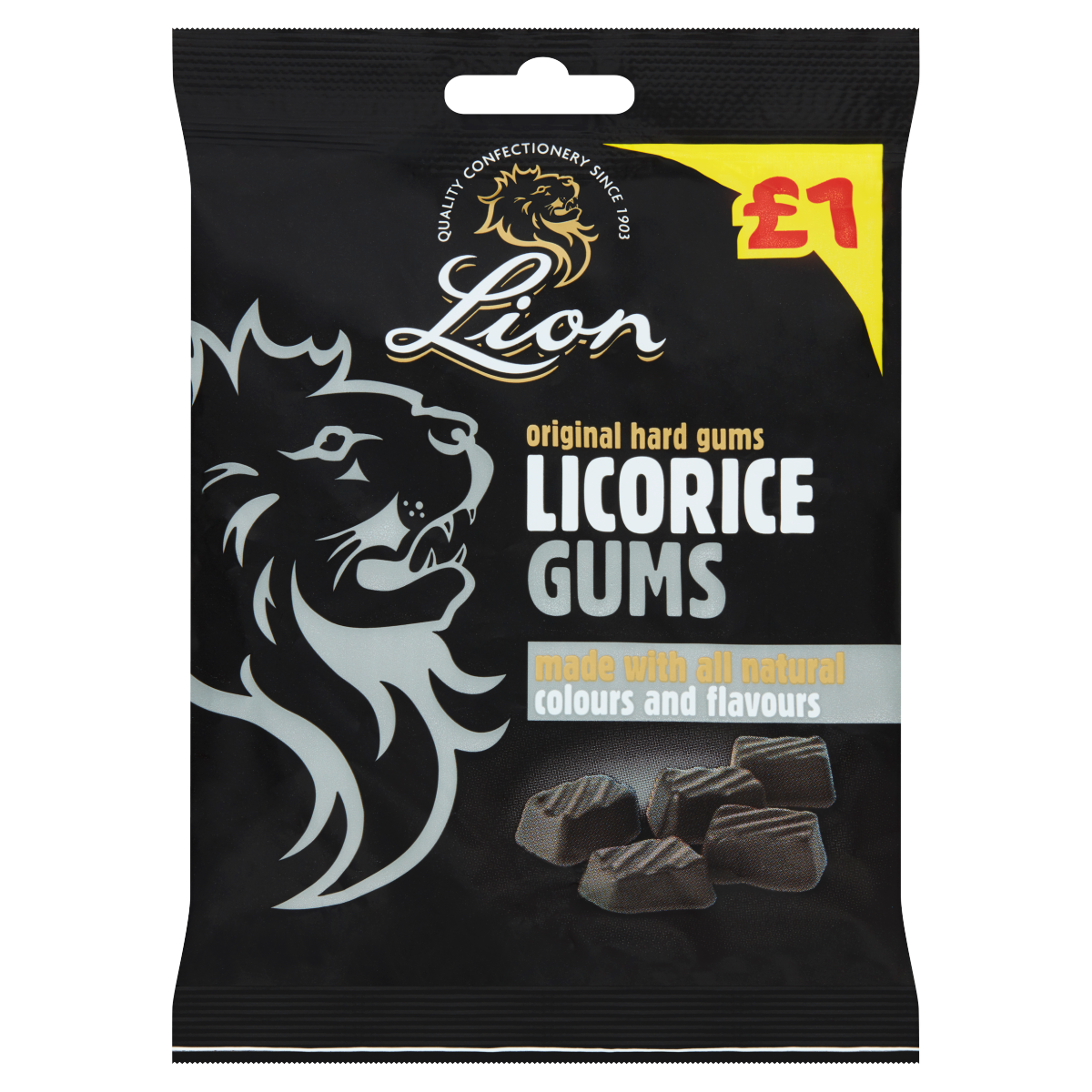 Lions Licorice Gums 150g