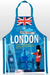 London Scrapbook PVC Aprons