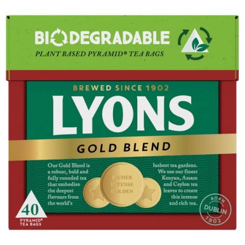 Lyons Gold Blend 40 Tea Bags