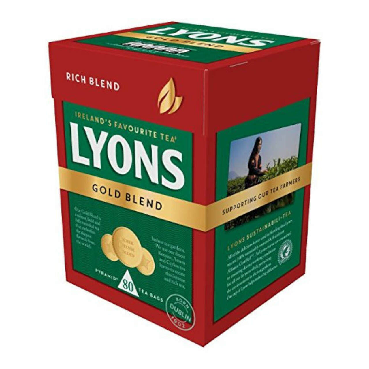 Lyons Gold Blend 80 Tea Bags