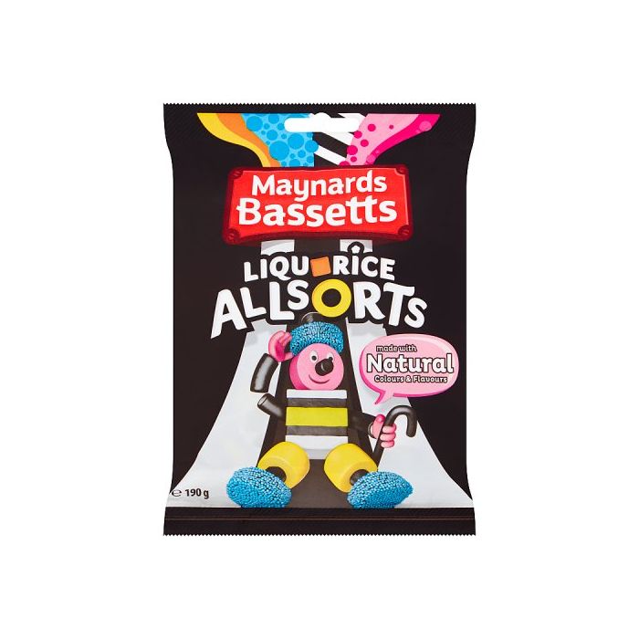 MAYNARD'S BASSETTS LIQUORICE ALLSORTS 165g