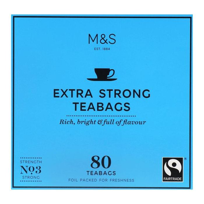 M&S EXTRA STRONG TEA (80'S) 250g