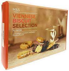 M&S marks and Spenser Viennese Biscuits Selection 450g