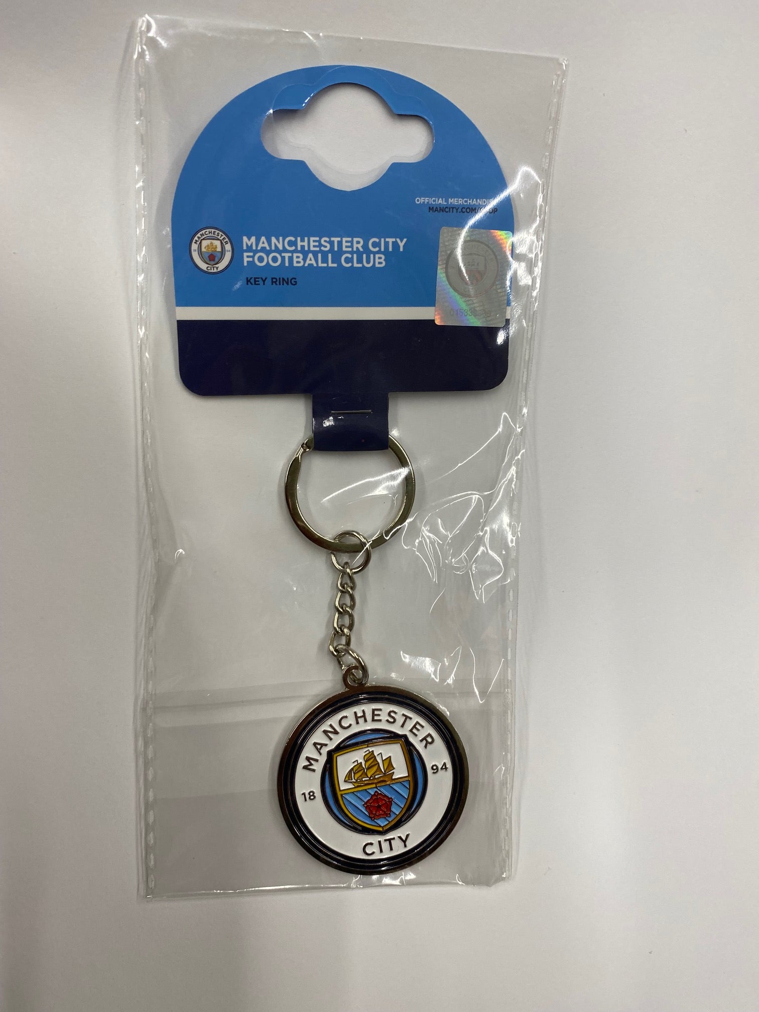 Manchester City Crest Keychain