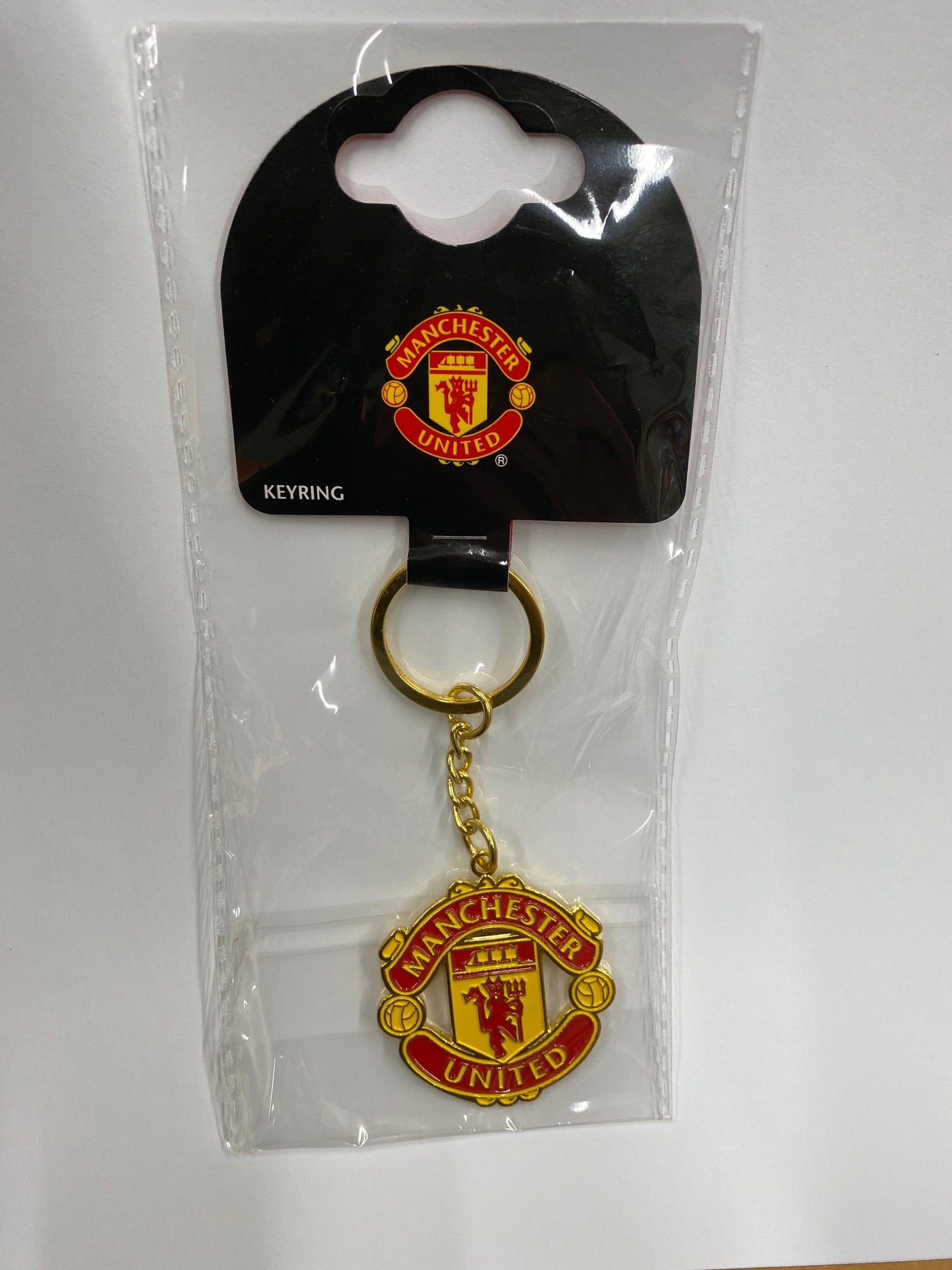 Manchester United Crest Keychain