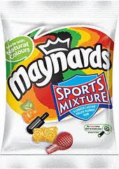 Maynards Sports Mix  165g low Date