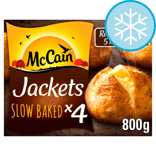 McCain 4 Ready Baked Jackets 800g