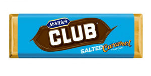 Mcvities Club Salted Caramel 7 pack 176g low date clearance 06/04/2024