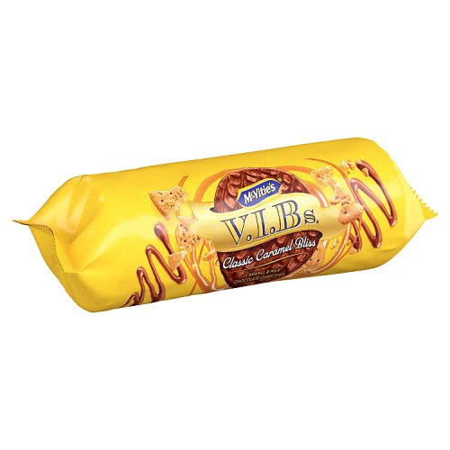 Mcvities VIB Classic Caramel Bliss Biscuits