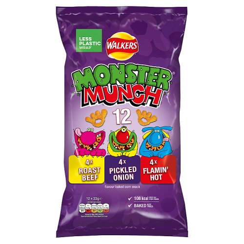 Monster Munch Assorted 12 Pack