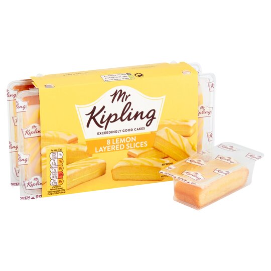 Mr Kipling Lemon Slices 8 Pack