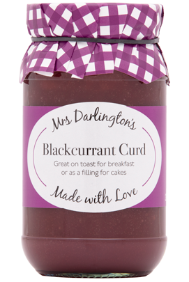 Mrs Darlington Blackcurrant Curd 320g