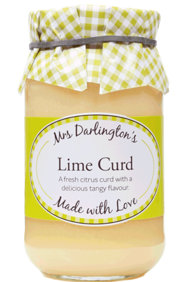 Mrs Darlington Lime Curd 320g