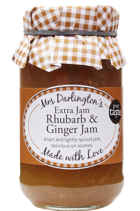 Mrs Darlington Rhubarb & Ginger Jam