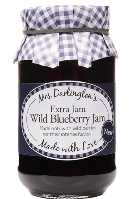 Mrs Darlington Wild Blueberry Jam 340g