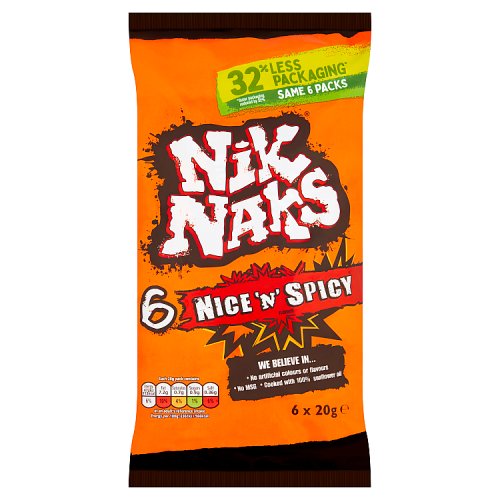 Nik Naks Nice 'n' Spicy 6 Pack coming soon