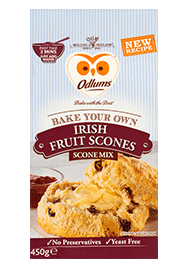 Odlums Irish Fruit Scones Mix 450g