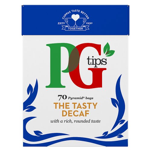 PG Tips The Tasty Decaf Tea Bags 70s