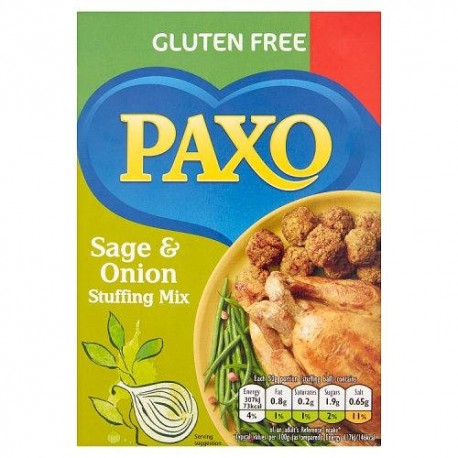 Paxo Gluten Free Sage And Onion Stuffing Mix 150g