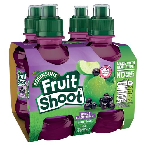 Robinsons Fruit Shoot Apple & Blackcurrant- 4 Pack