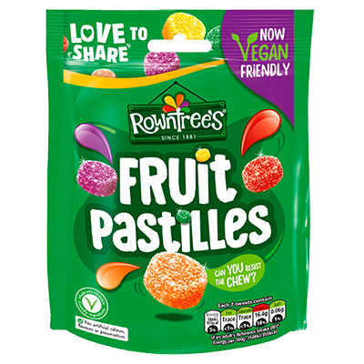 Rowntree's Fruit Pastilles 143g Vegan