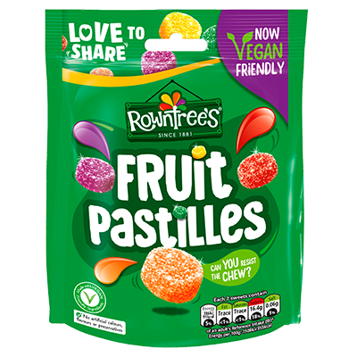 Rowntree's Fruit Pastilles 143g - Vegan