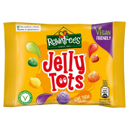 Rowntree's Jelly Tots Impulse Bags 42g