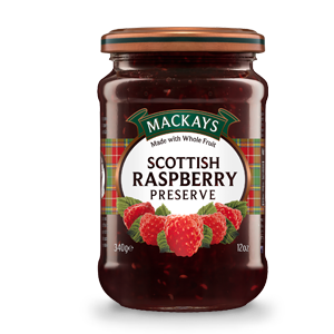 Mackays Scottish Raspberry Preserve 340g