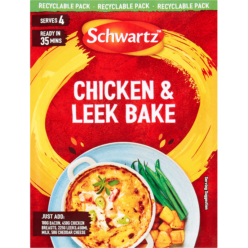 Schwartz Chicken & Leek Bake