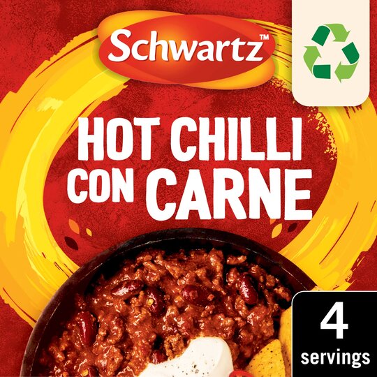 Schwartz Hot Chilli Con Carne 41g