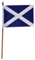 Scotland Small Stick Flag – 4″x6″