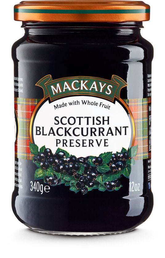 Mackays Scottish Blackcurrant Preserve 340ml