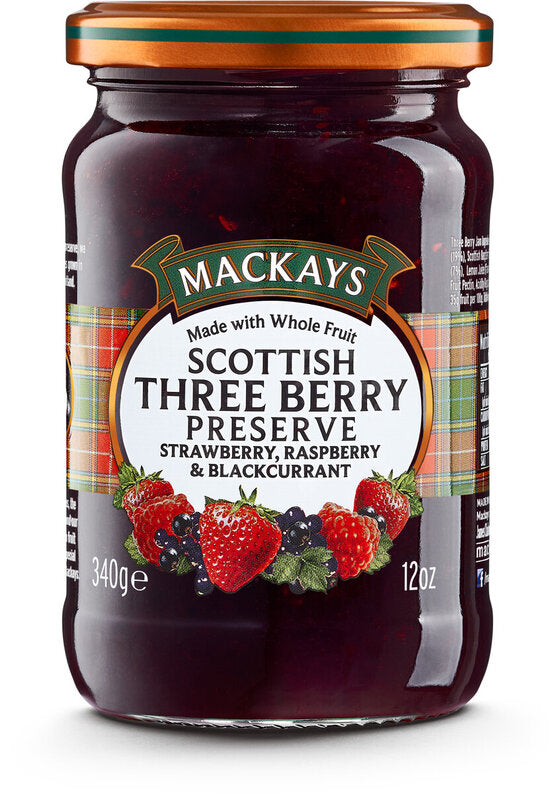Mackays Scottish Three Berry  250g