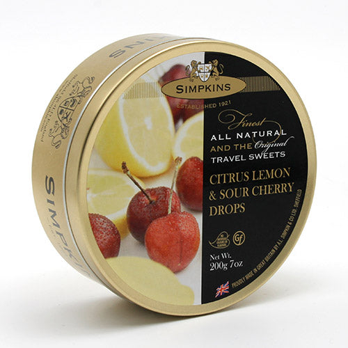 Simpkins Citrus Lemon & Sour Cherry 200g