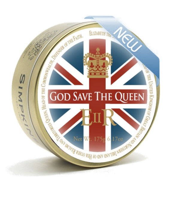 Simpkins Mixed Fruit-God save the queen tin 175g