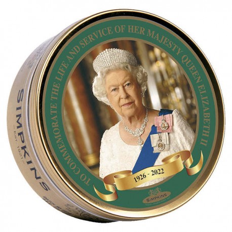Simpkins Queen Commemorative Tin 175g