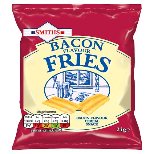 Smiths Bacon Fries 24g