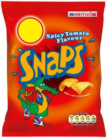 Smiths Spicy Tomato Snaps 21g