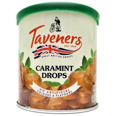 Taveners Caramint Drops 200g