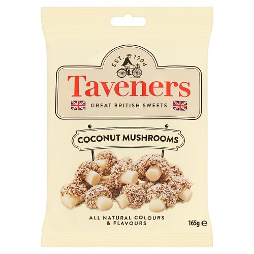 Taveners Coconut Mushrooms 120g