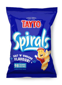 Tayto Spirals – Salt & Vinegar 25g coming soon