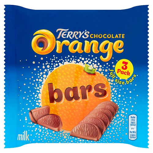 Terrys Chocolate Orange Bars 3 Pack