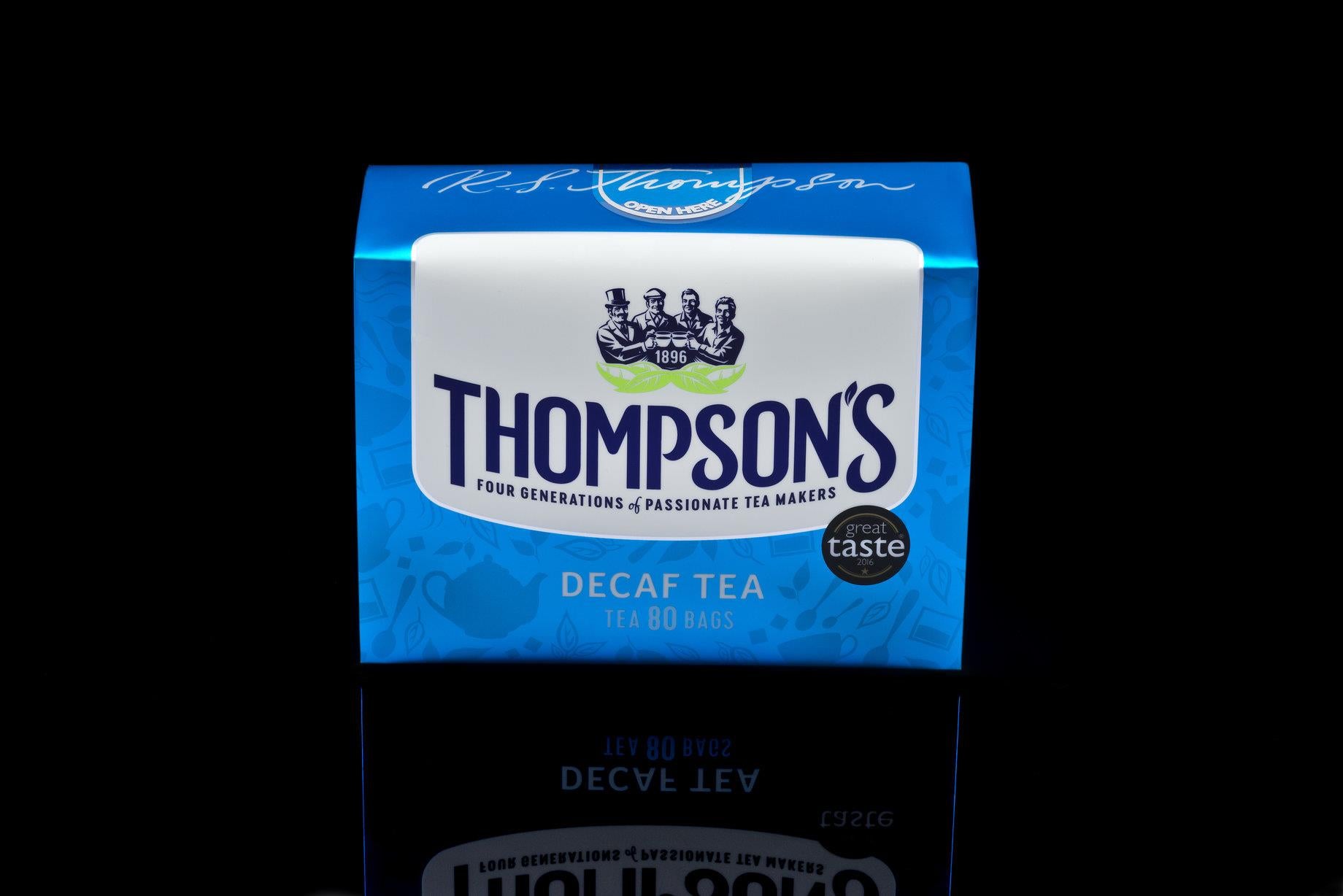 Thompson's Decaf Tea 80s
