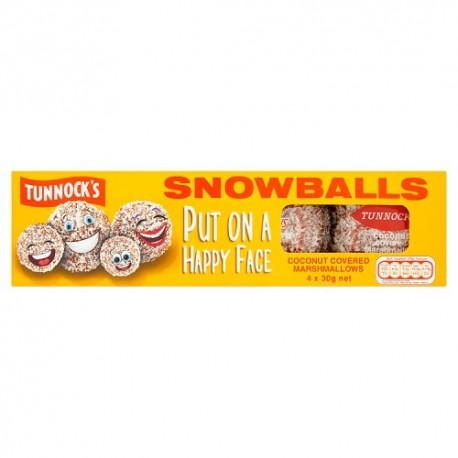 Tunnocks Snowballs - 4 Pack