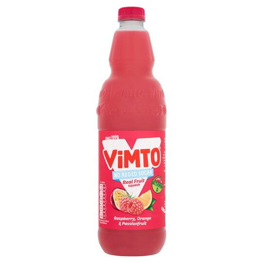 Vimto Remix Orange Raspberry Pasion Fruit Squash 725ml