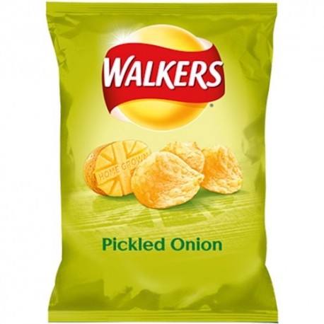 Walkers Pickled Onion Crisps 32.5g