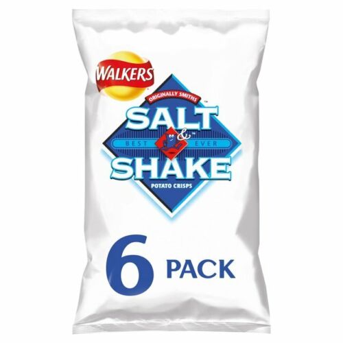Walkers Salt & Shake 6 Pack