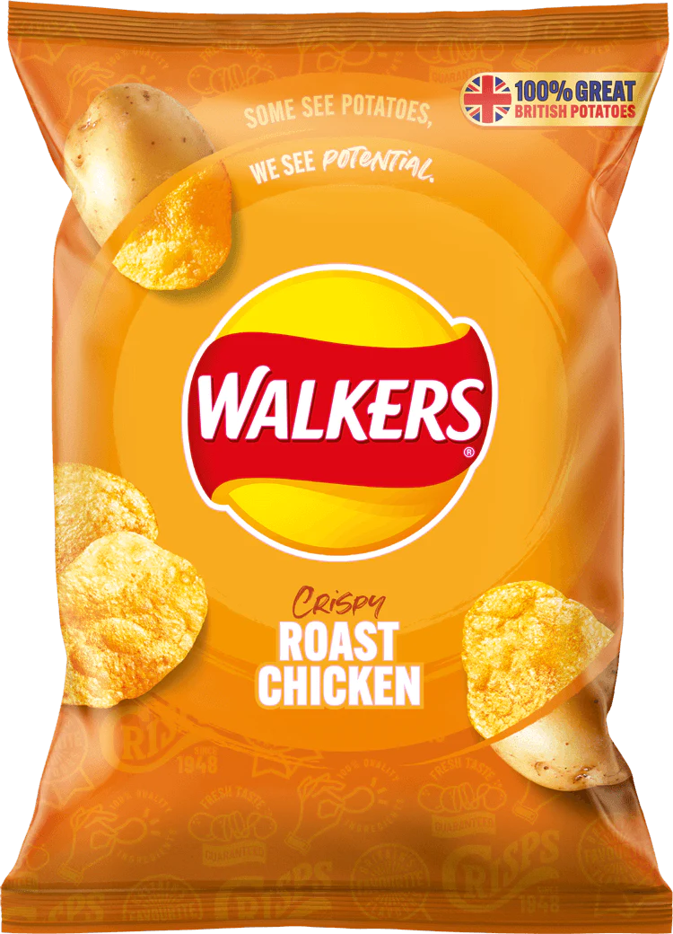 Walkers Crisps Roast Chicken 25g
