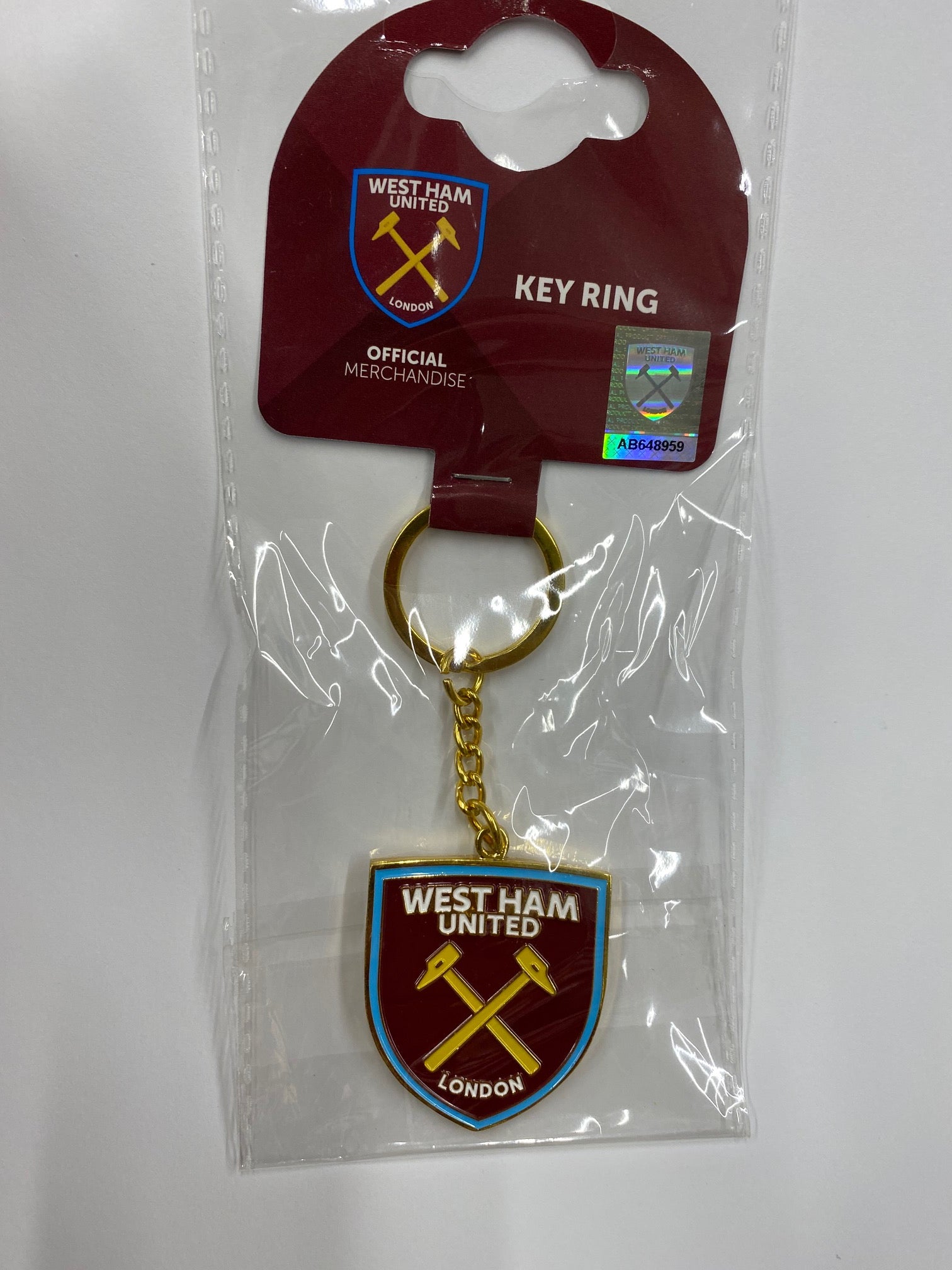 West Ham Crest Keychain